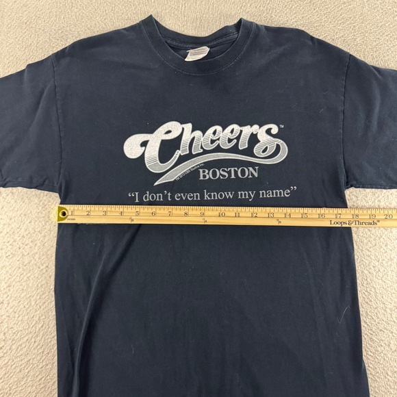 Cheers Boston T Shirt I dont even know‎ my name TV Show Licensed Gildan Size M - Picture 8 of 9
